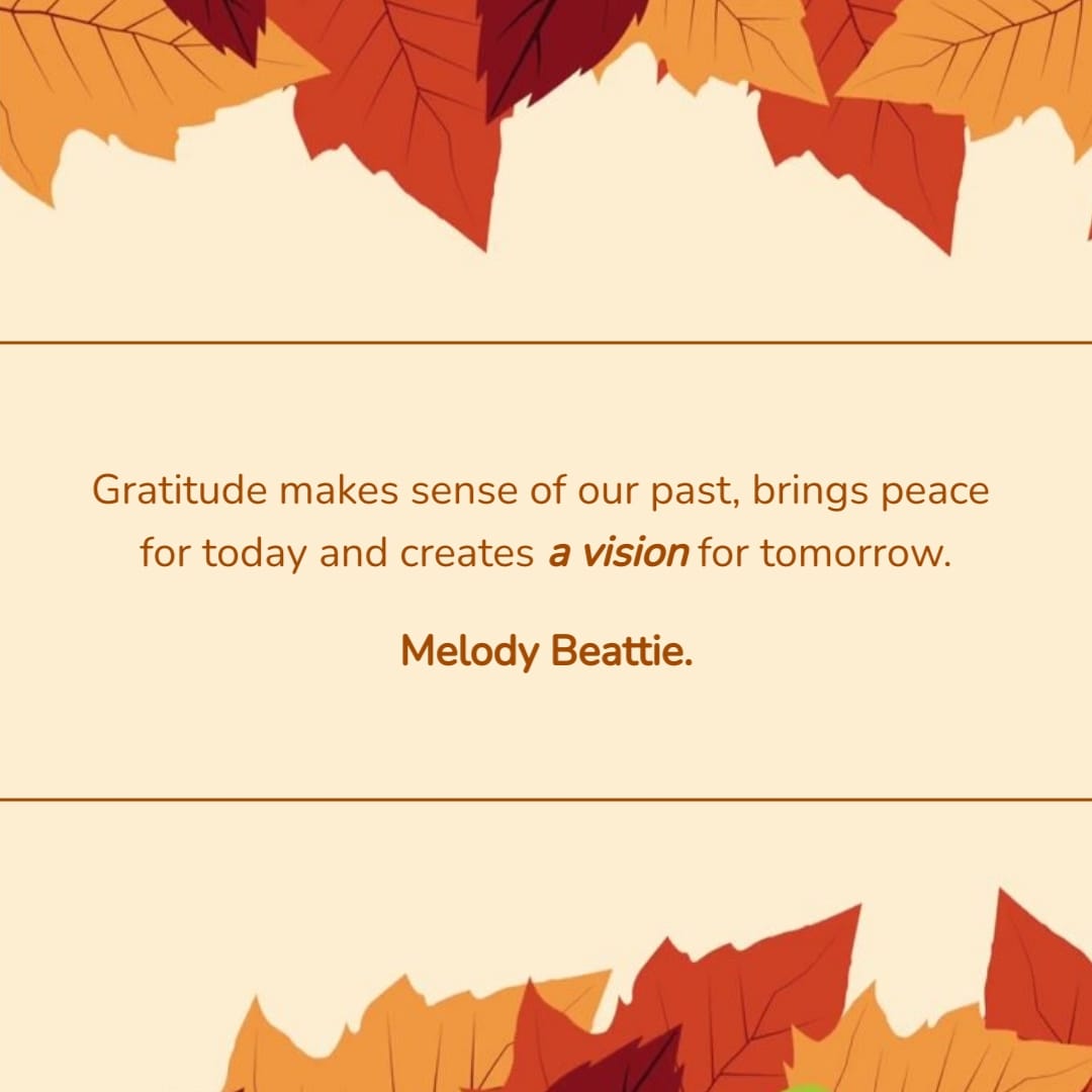 Celebration Thanksgiving Day Greeting Card Square Template