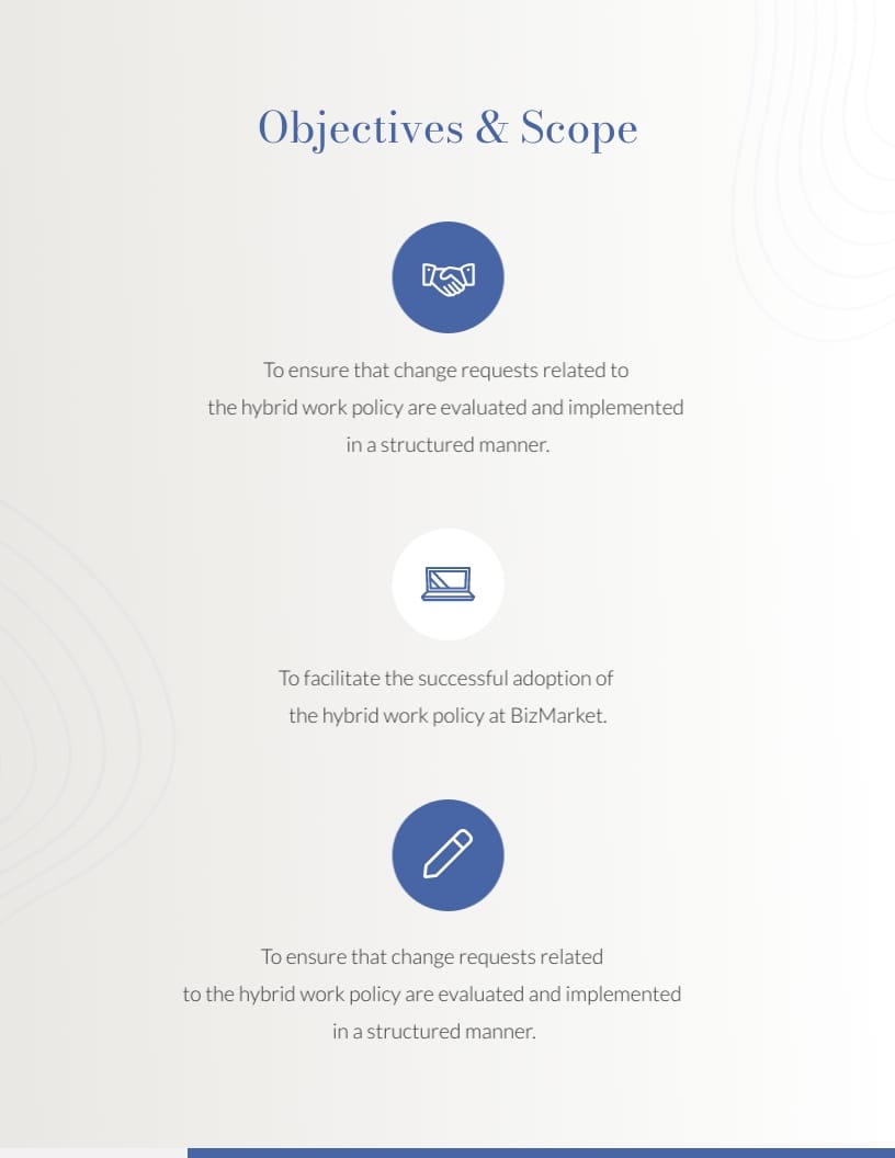 Change Control Management Plan