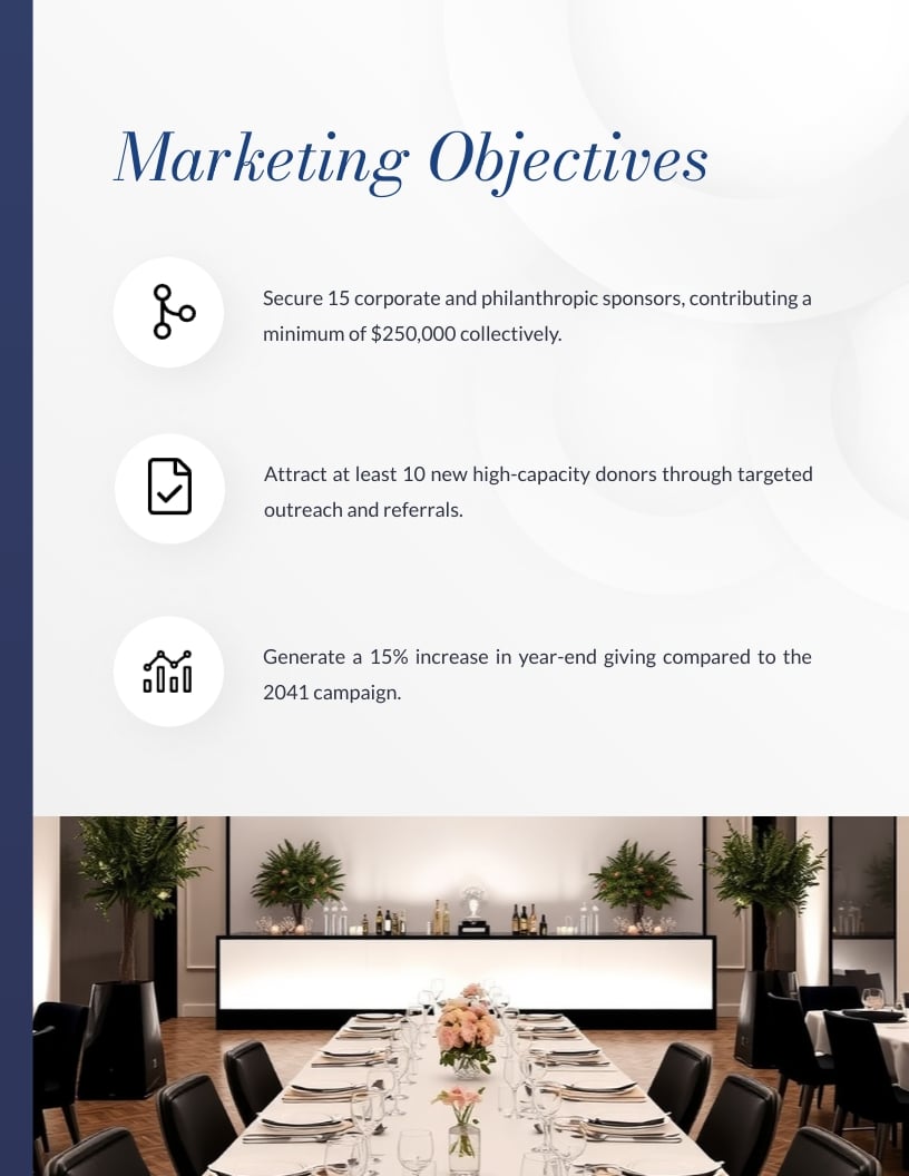 Charity Event Marketing Plan Template - Slide 4 Charity Event Marketing Plan Template - Slide 4