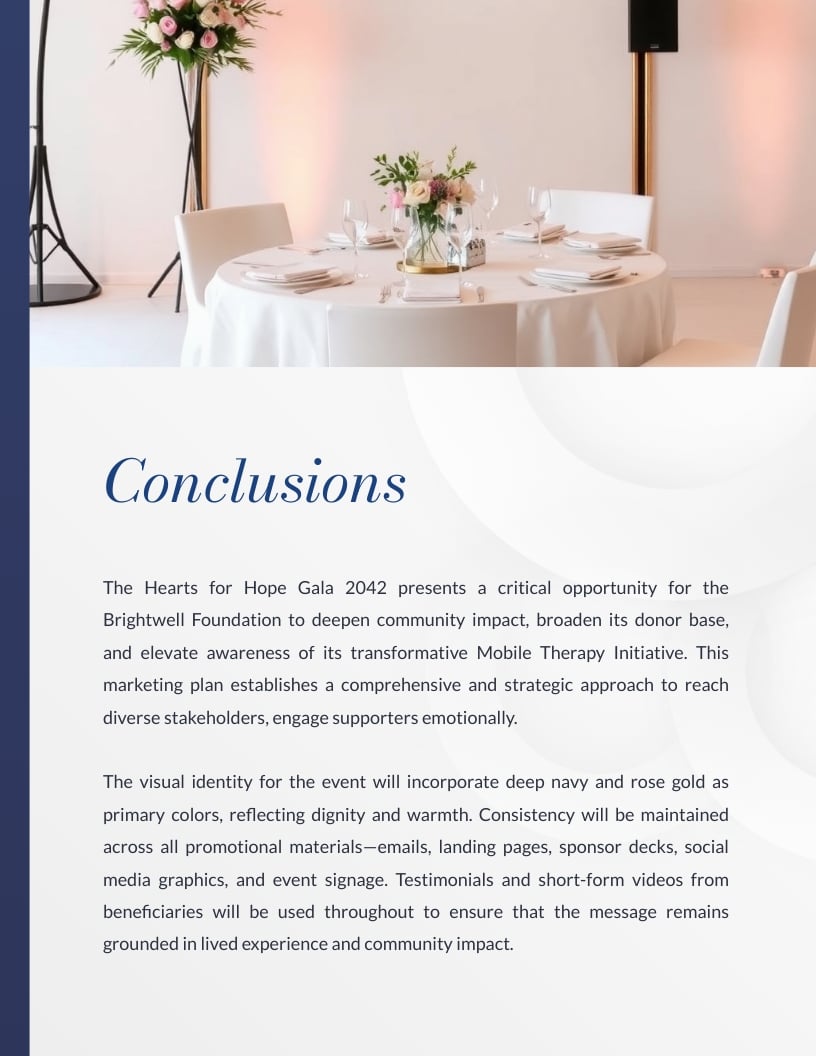 Charity Event Marketing Plan Template - Slide 8 Charity Event Marketing Plan Template - Slide 8