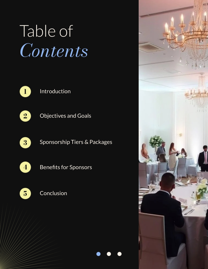 Charity Event Sponsorship Proposal Template Visme Charity Event Sponsorship Proposal Template Visme