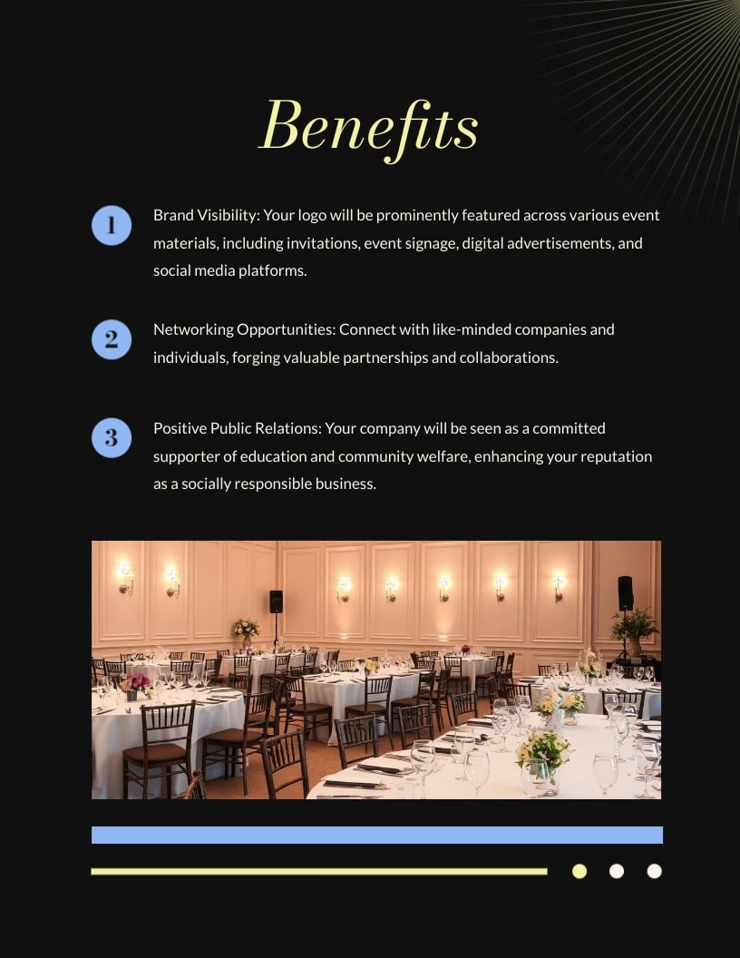 Charity Event Sponsorship Proposal Template Visme Charity Event Sponsorship Proposal Template Visme