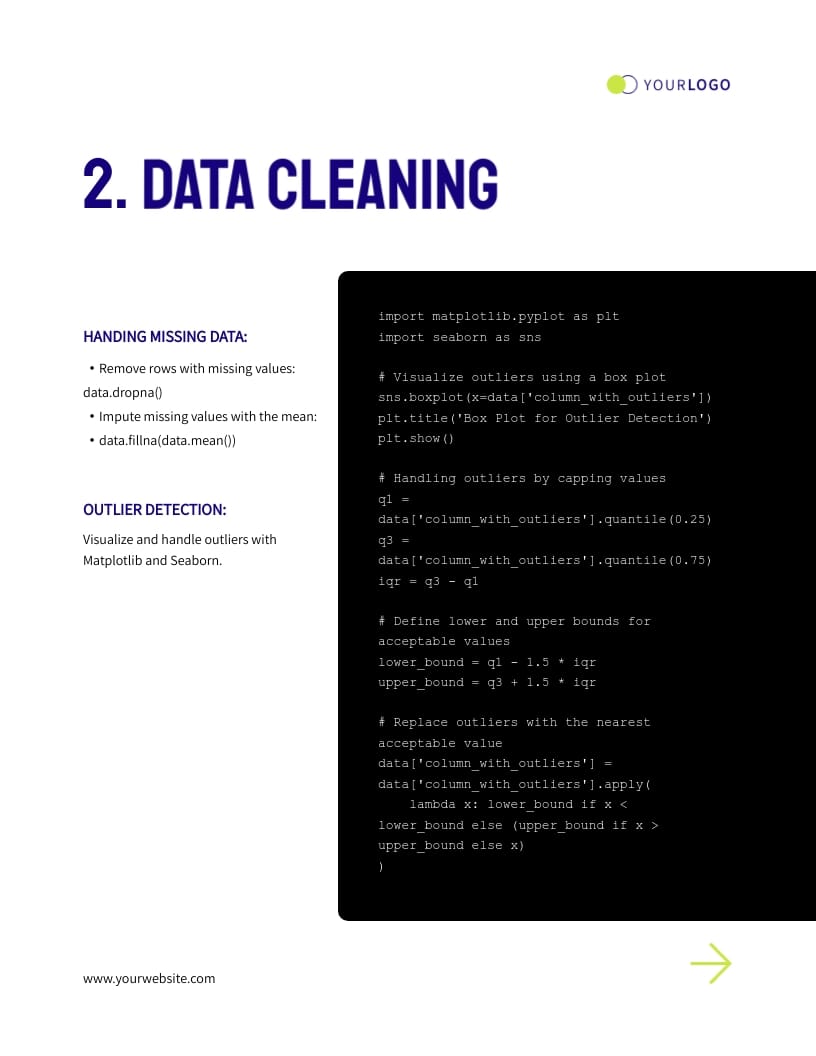 Cheat Sheet Lead Magnet Template - Slide 3 Cheat Sheet Lead Magnet Template - Slide 3