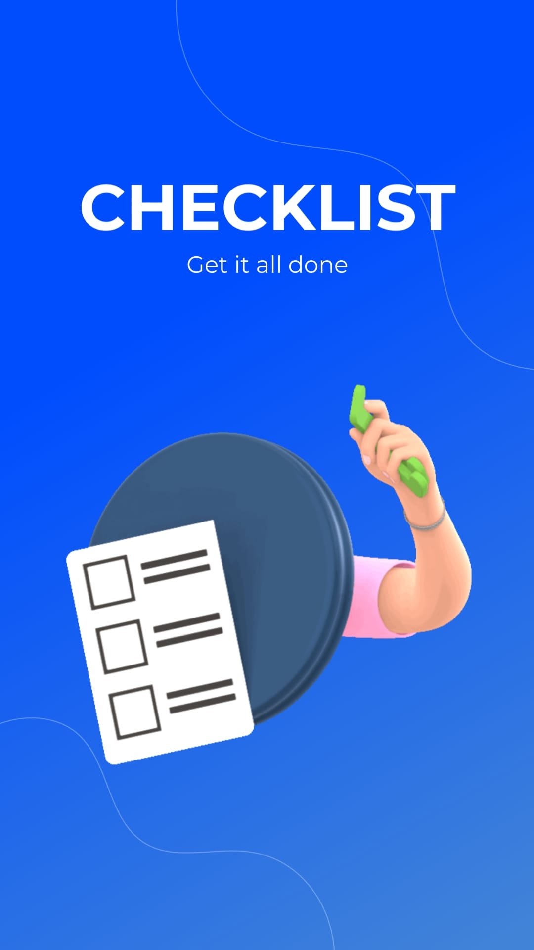 Checklist Animated Vertical Template Visme Checklist Animated Vertical Template Visme