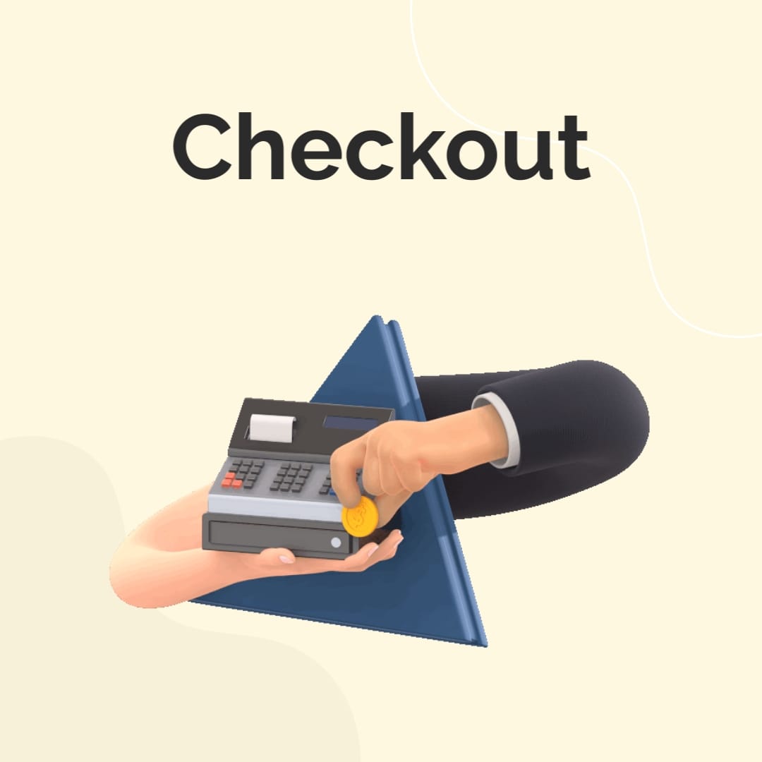 Checkout Animated Square Template