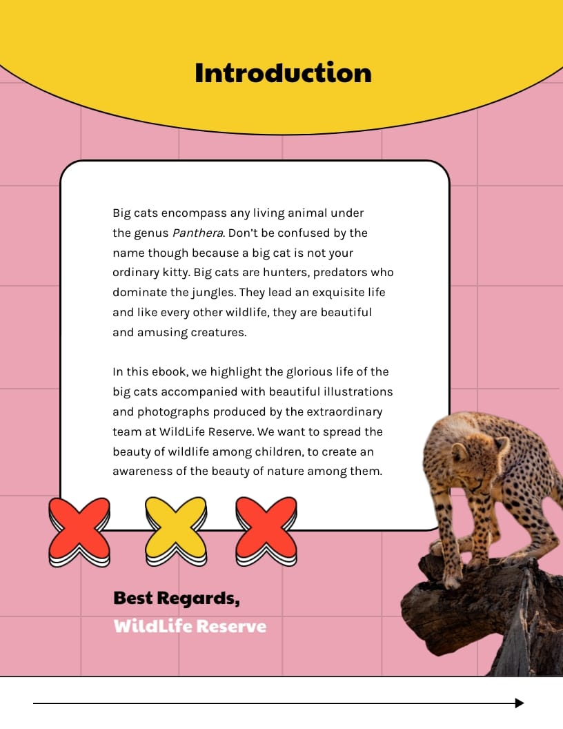 Children Educational Ebook Template Visme