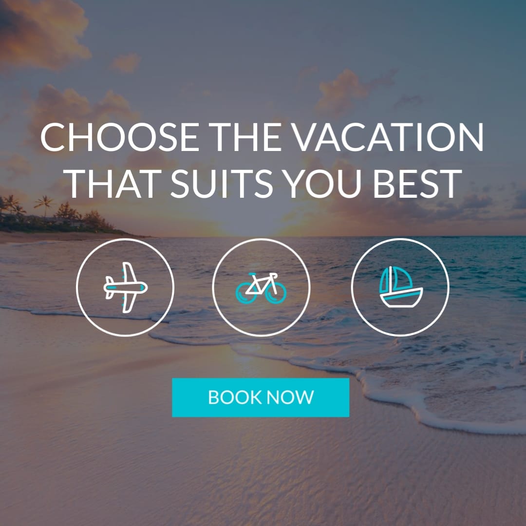 Choose Your Vacation Square Template