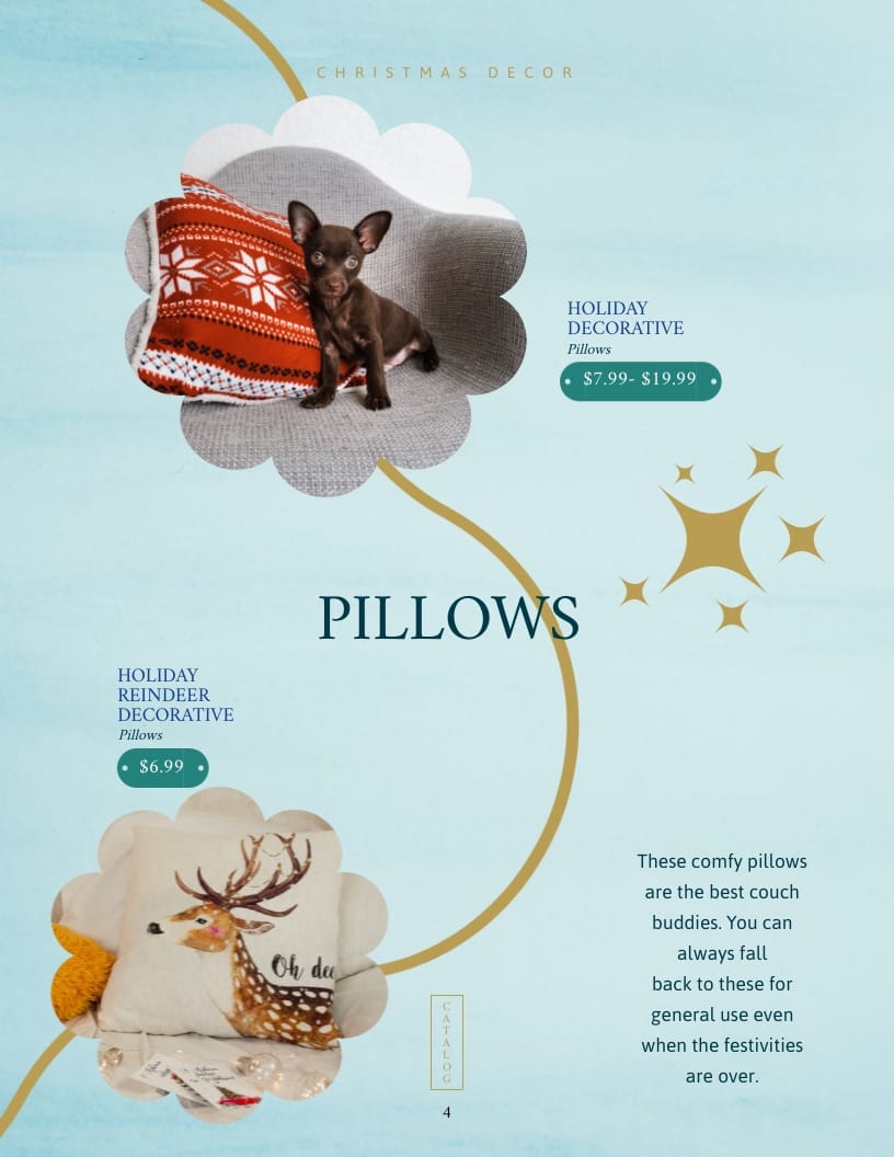 Christmas Catalog Template | Visme