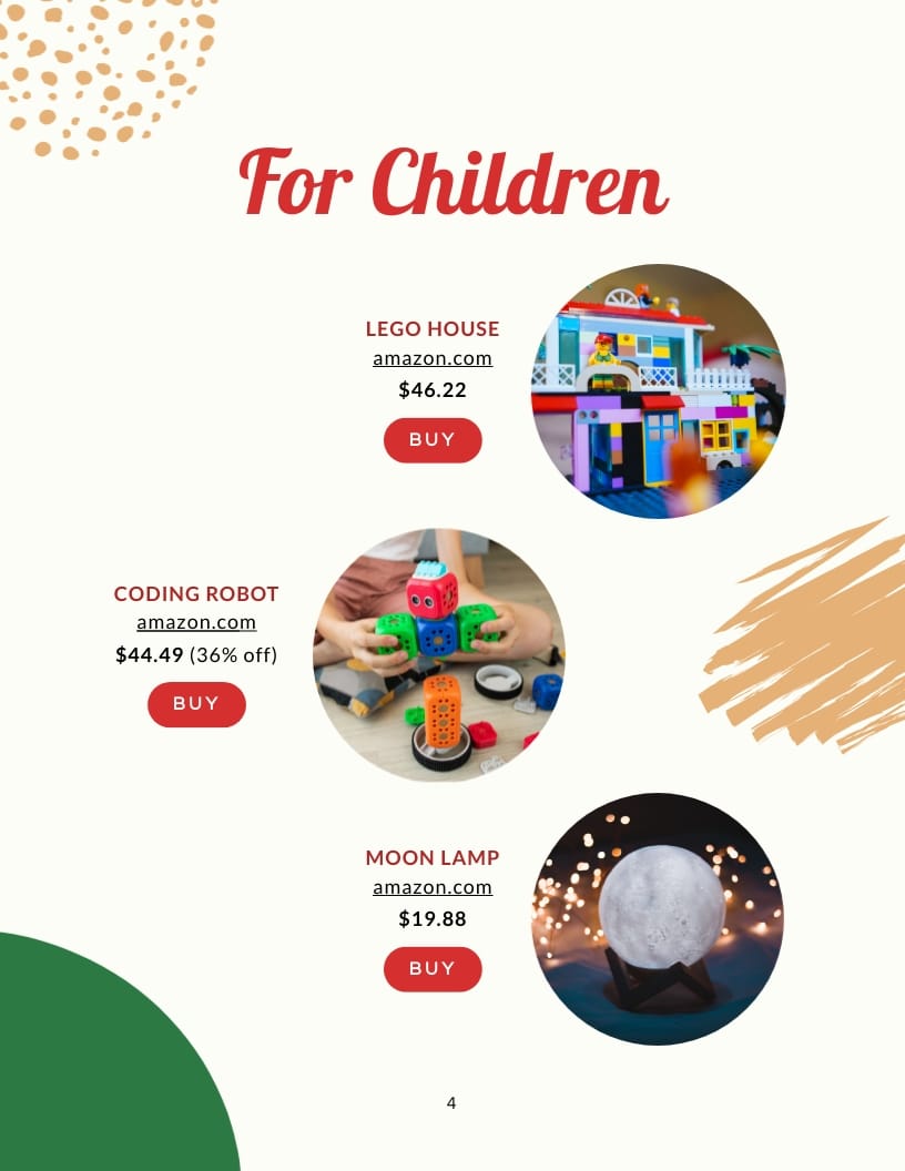 Christmas Gift Guide Lead Magnet