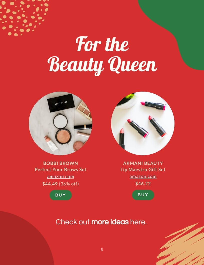 Christmas Gift Guide Lead Magnet