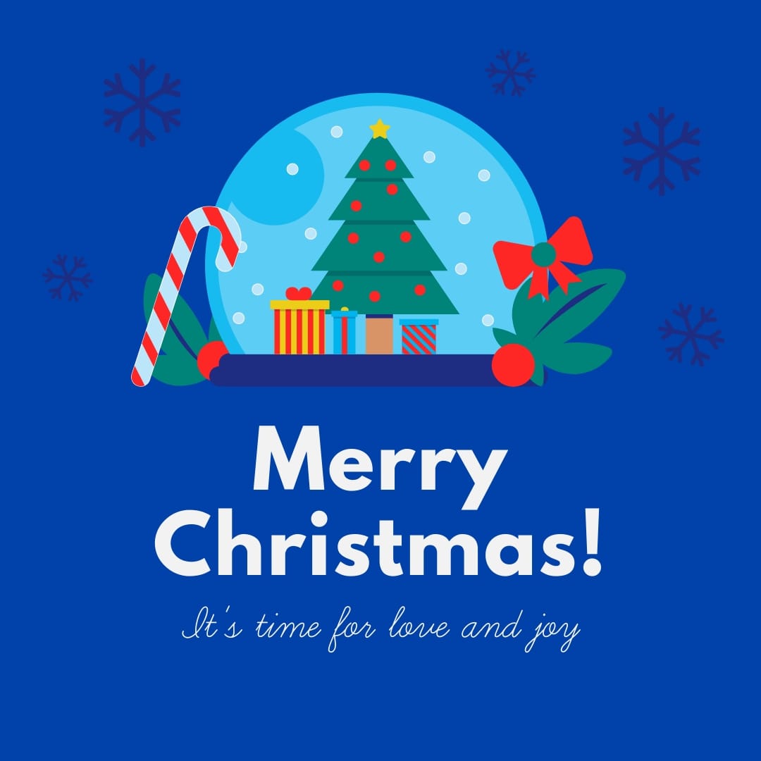 Christmas Love and Joy Instagram Post Template
