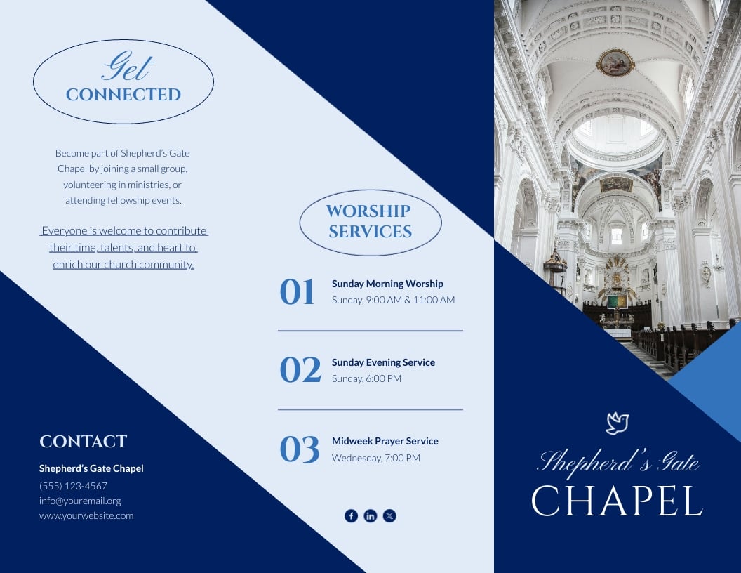 Church Booklet Template