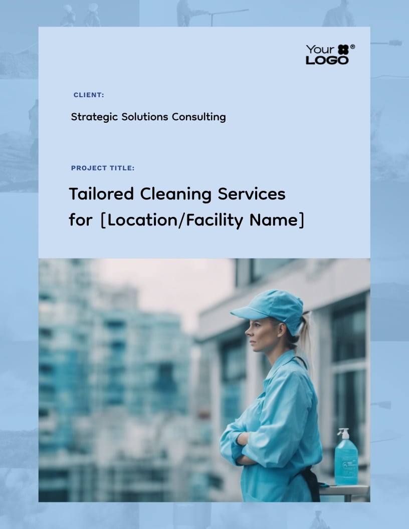 Cleaning Service Proposal Template