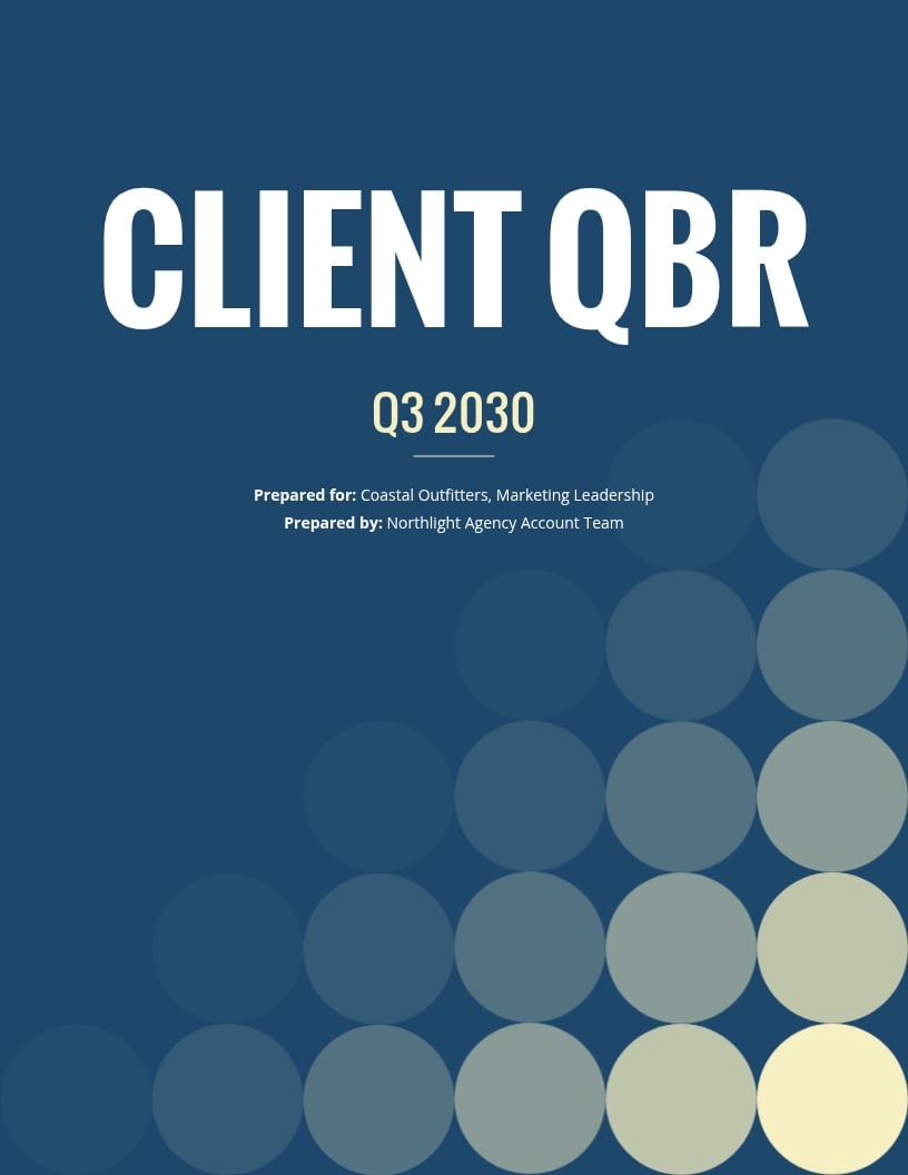 Client QBR Template