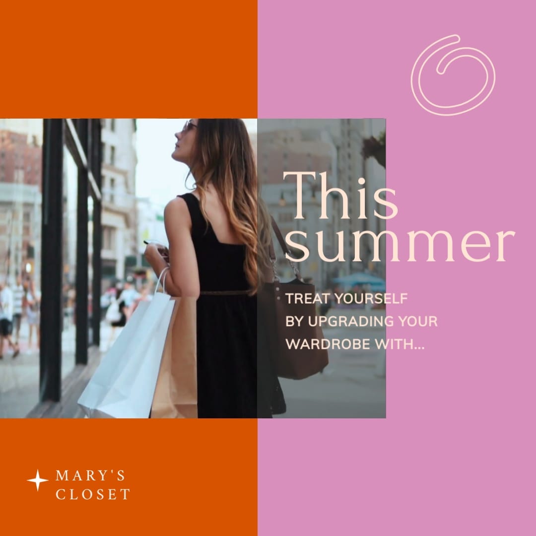 Clothing Twitter Video Ad Square Template
