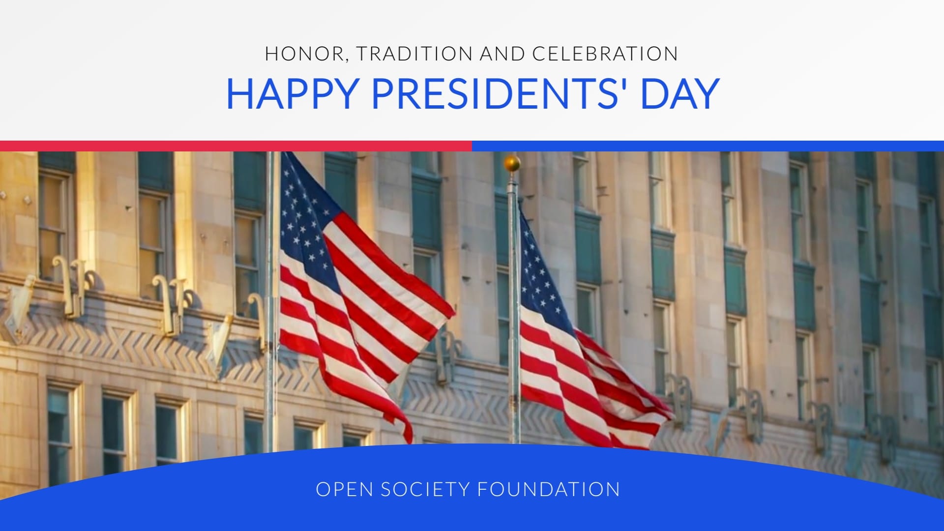 Club Presidents Day Greeting Card Template