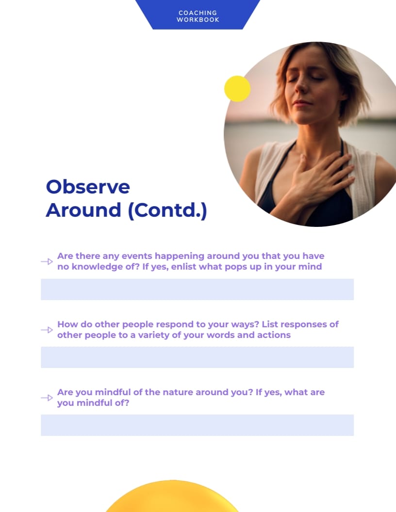 Coaching Workbook Template - Slide 5 Coaching Workbook Template - Slide 5