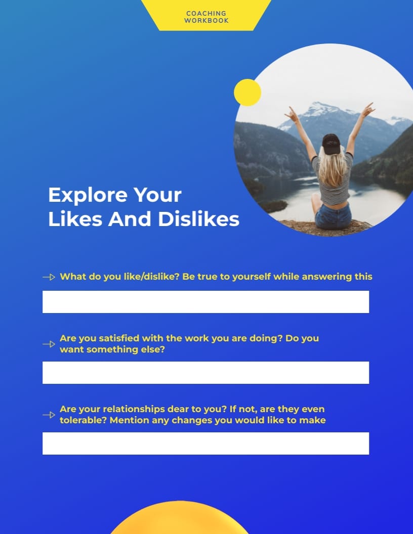 Coaching Workbook Template - Slide 9 Coaching Workbook Template - Slide 9