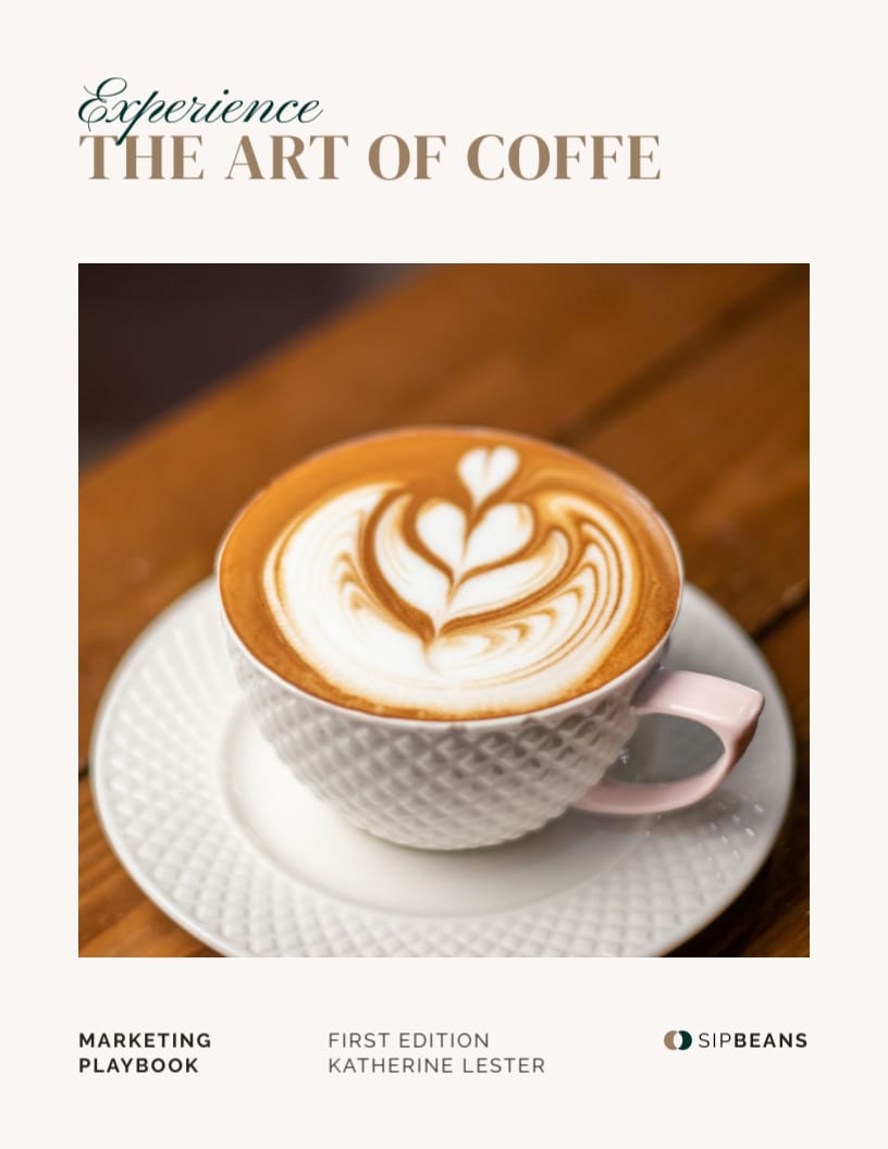 Coffee Brand Marketing Playbook Template