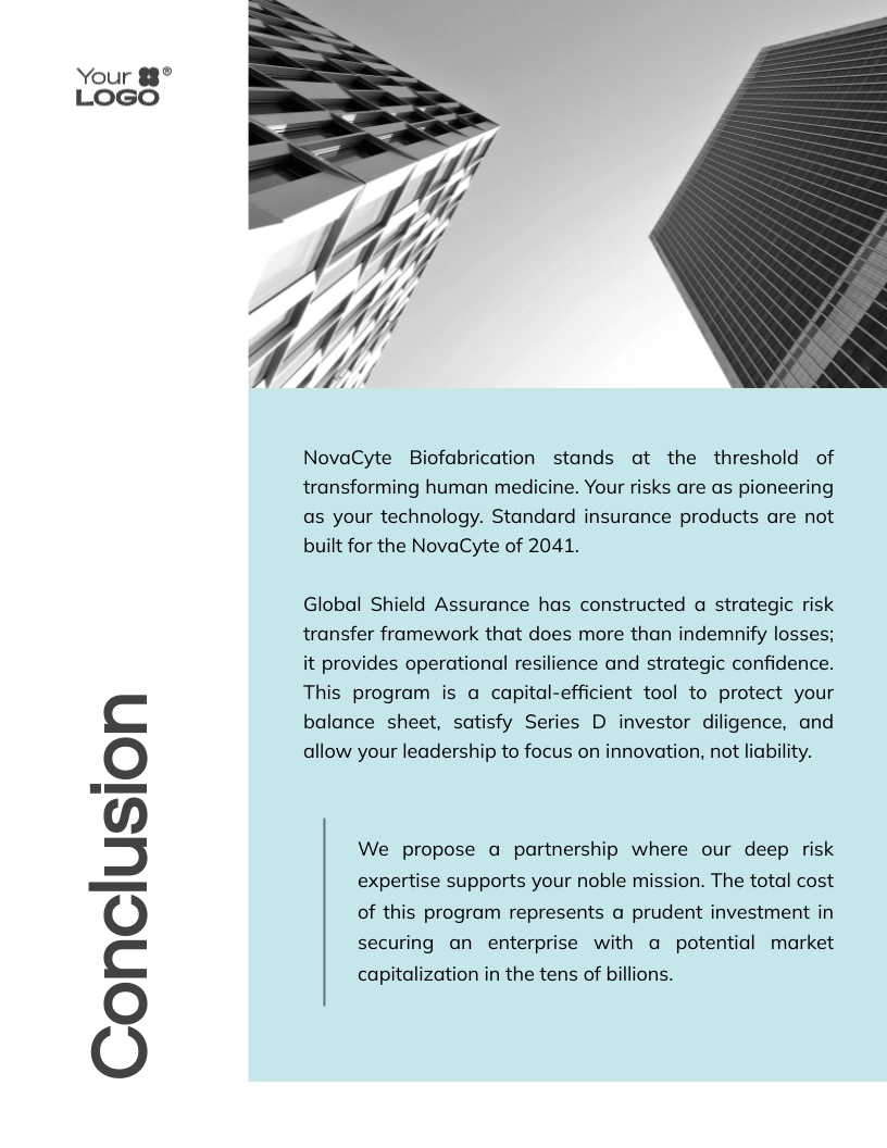 Commercial Insurance Proposal Template | Visme