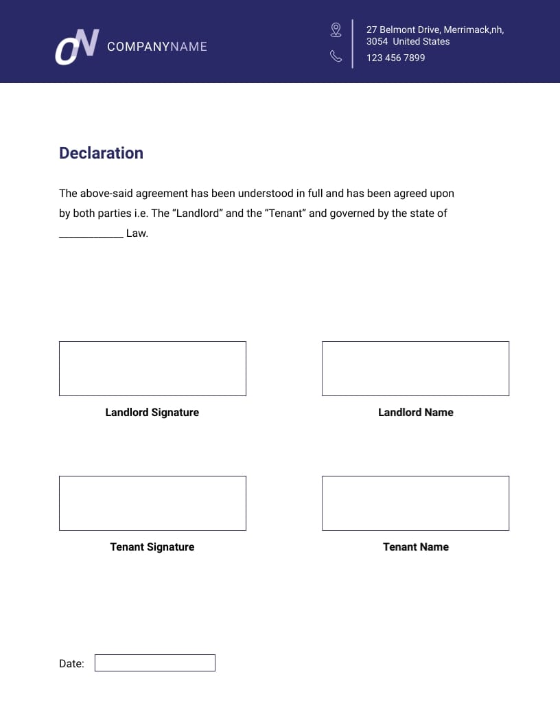 Commercial Lease Agreement Template - Slide 9 Commercial Lease Agreement Template - Slide 9