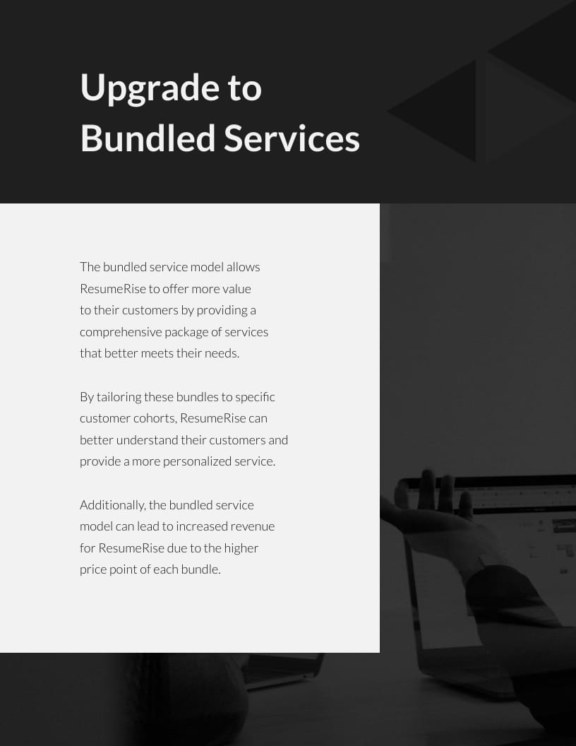 Company Bundling Business Model Plan