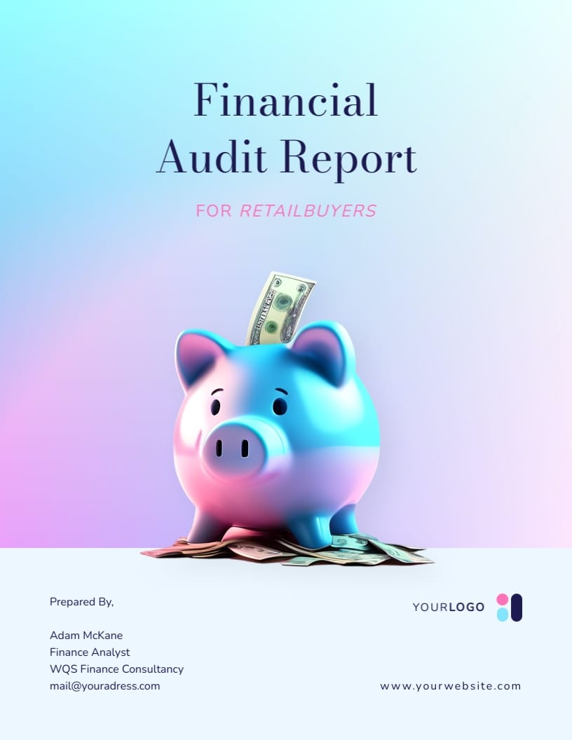 Company Financial Audit Report Template