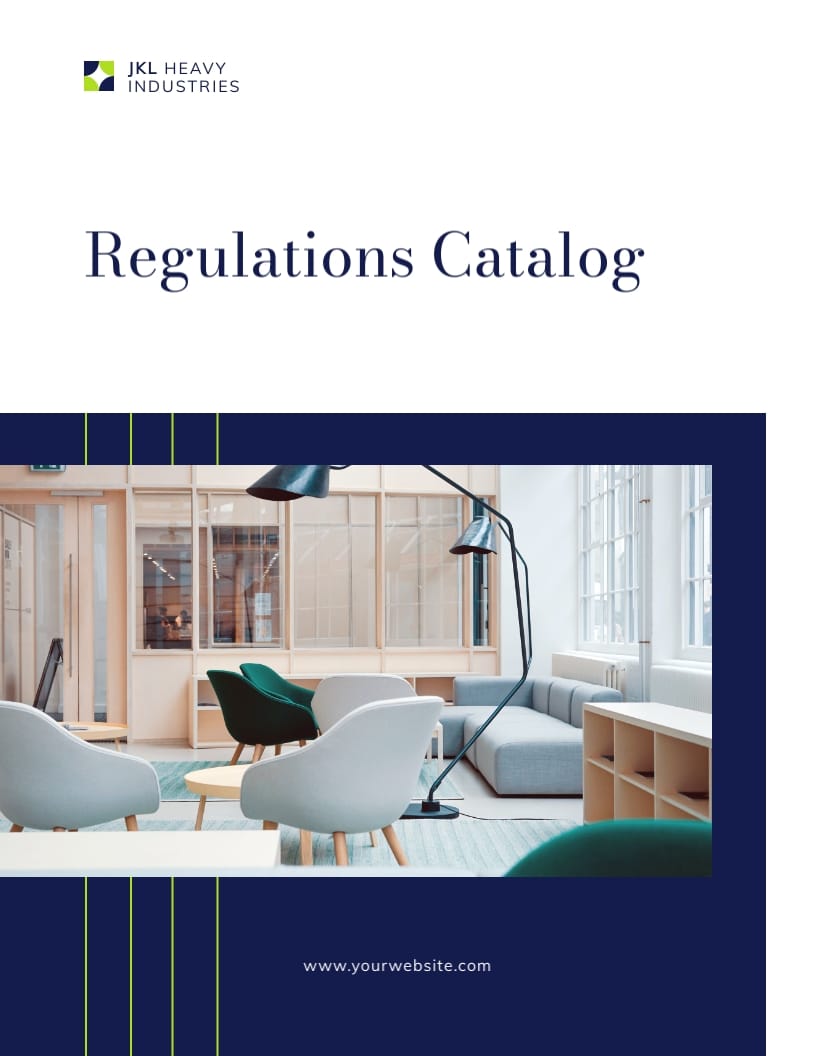 Company Regulations Catalog Template
