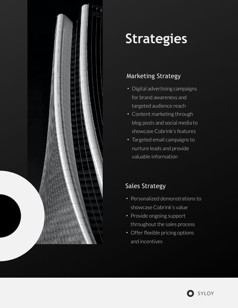 Company Strategic Business Plan Template | Visme