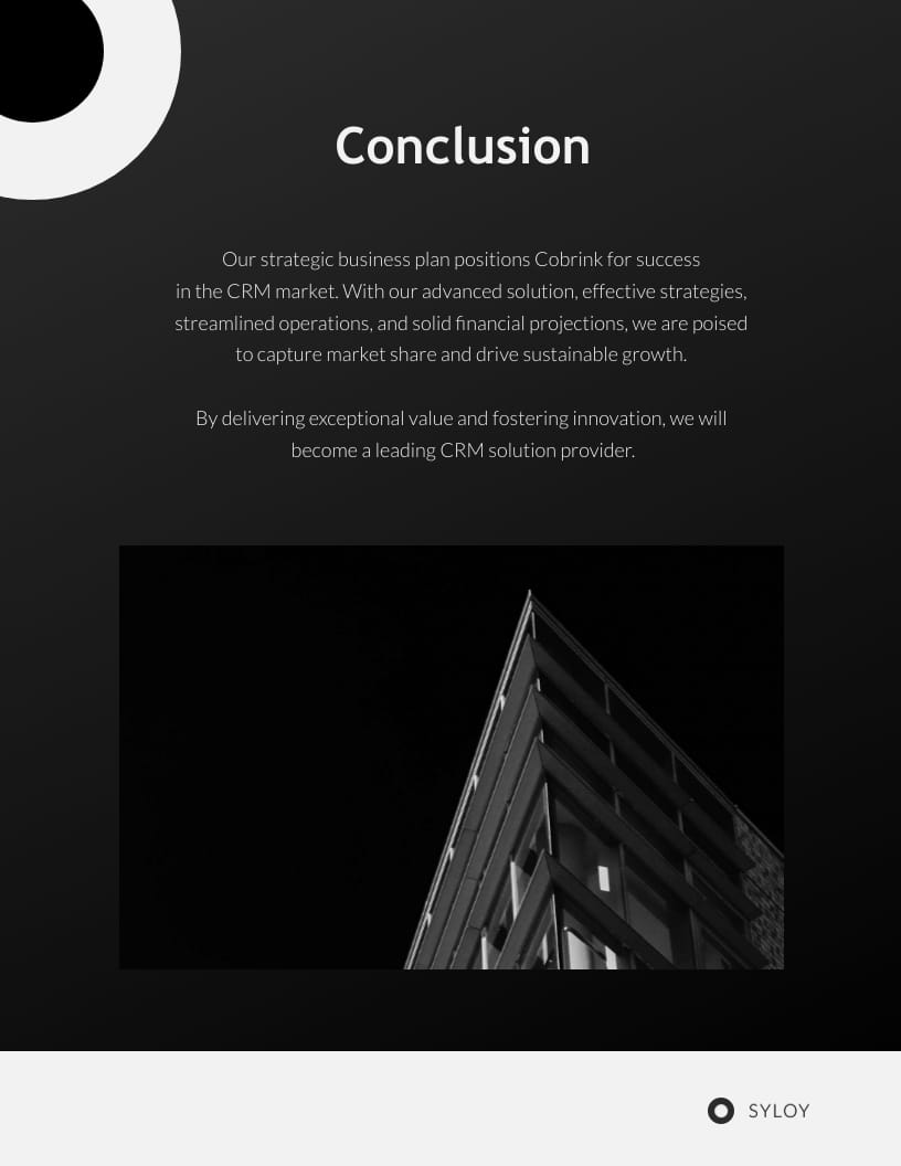 Company Strategic Business Plan Template Visme