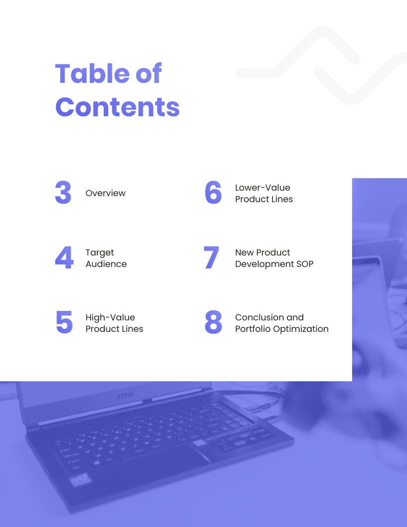 Complete Product Development Portfolio Template - Slide 2 Complete Product Development Portfolio Template - Slide 2