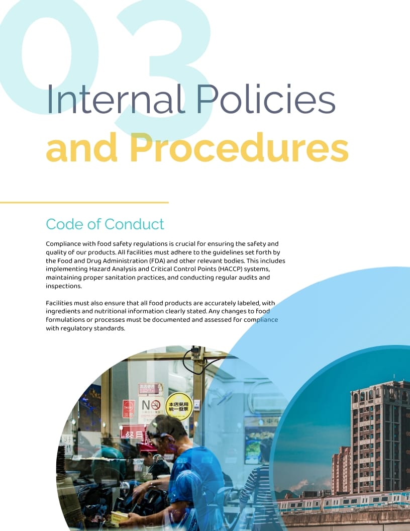 Compliance Policy Instruction Manual Template - Slide 6 Compliance Policy Instruction Manual Template - Slide 6