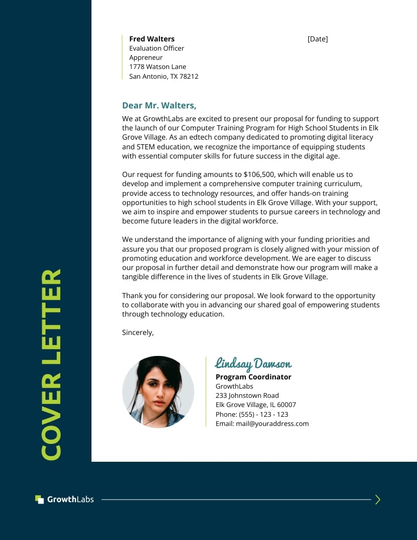 Computer Training Bootcamp Grant Proposal