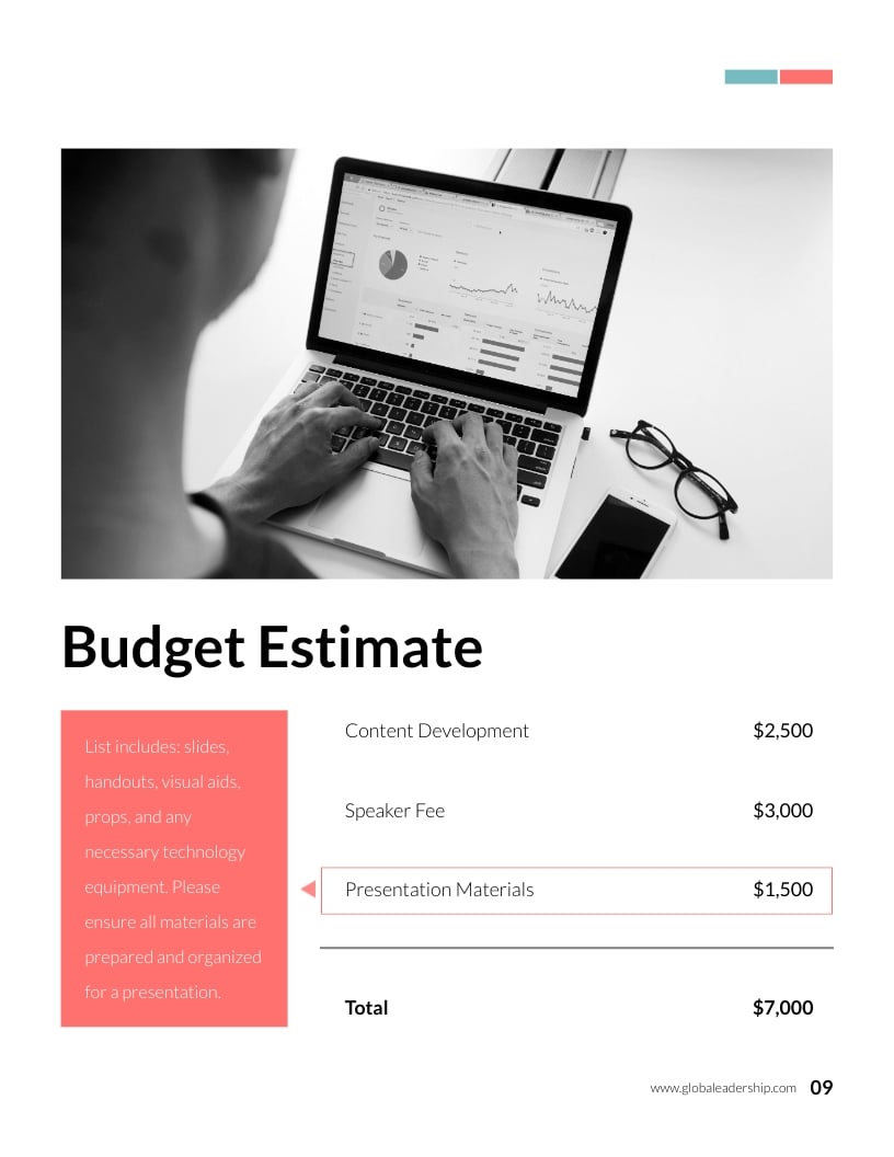 Conference Presentation Proposal Template | Visme
