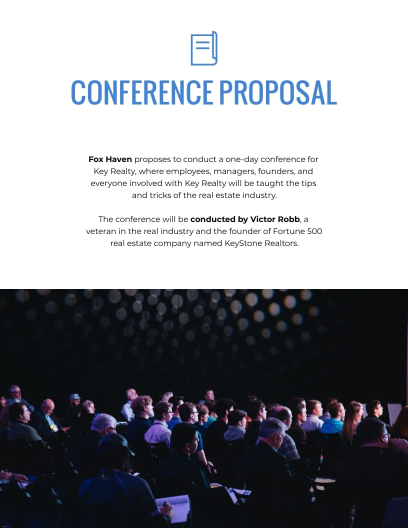 Conference Proposal