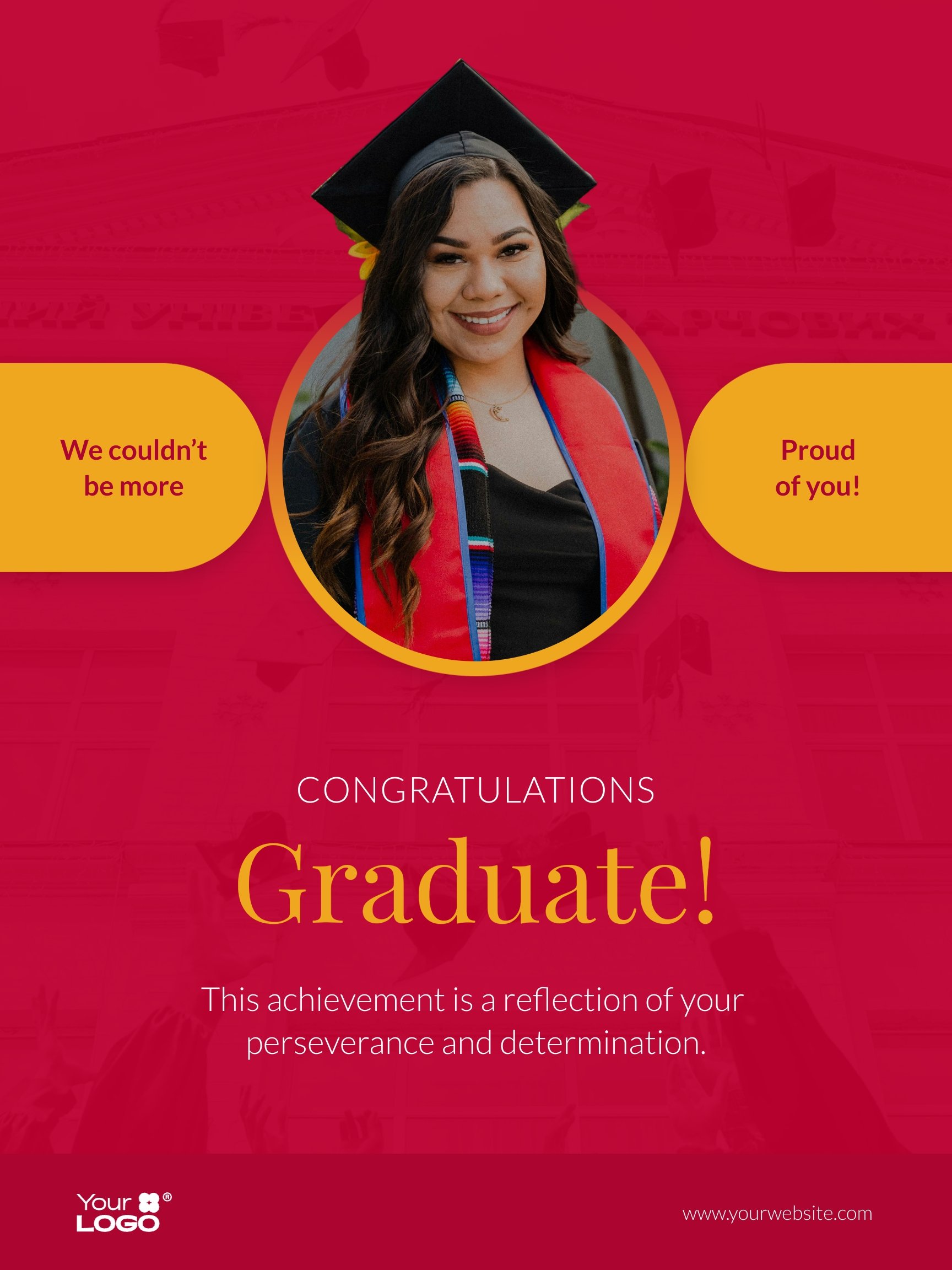 Congrats Grad Poster Template