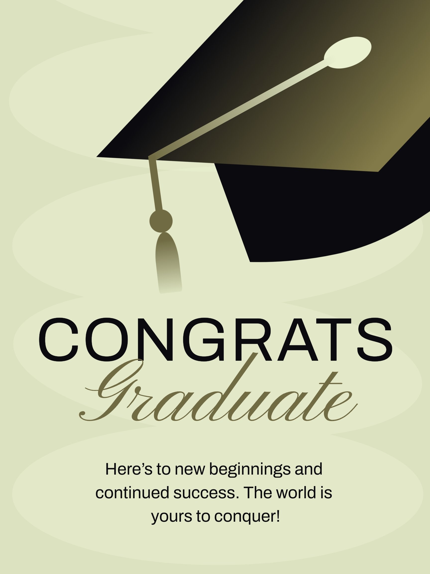 Congratulations Graduate Poster Template