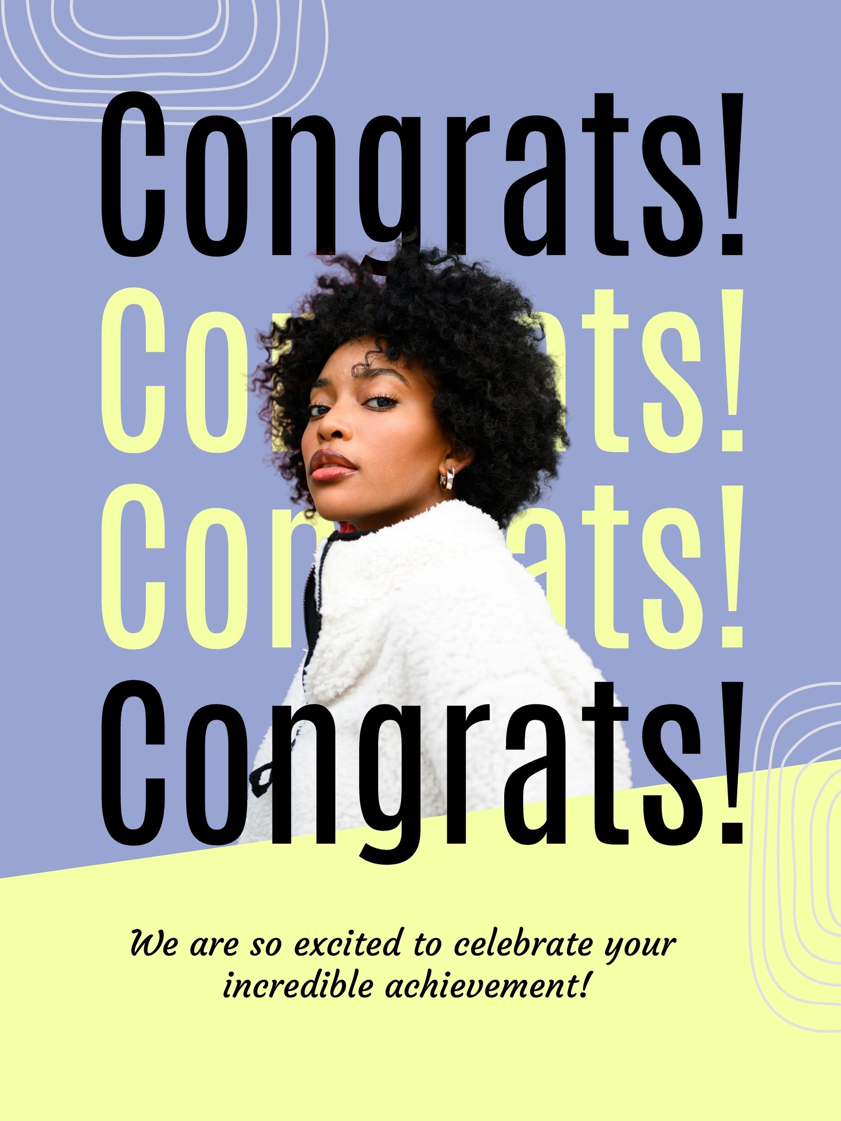 Congratulations Poster Template