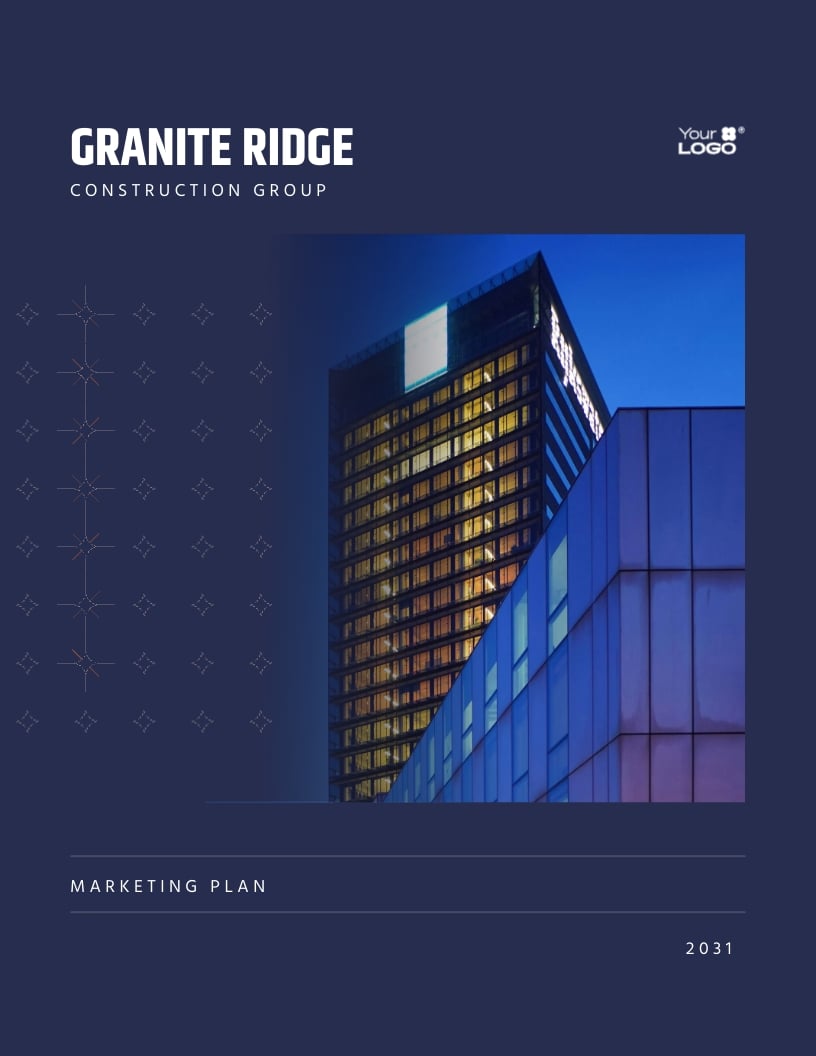 Construction Company Marketing Plan Template