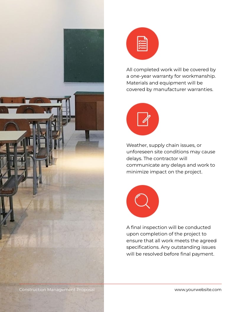 Construction Management Proposal Template | Visme