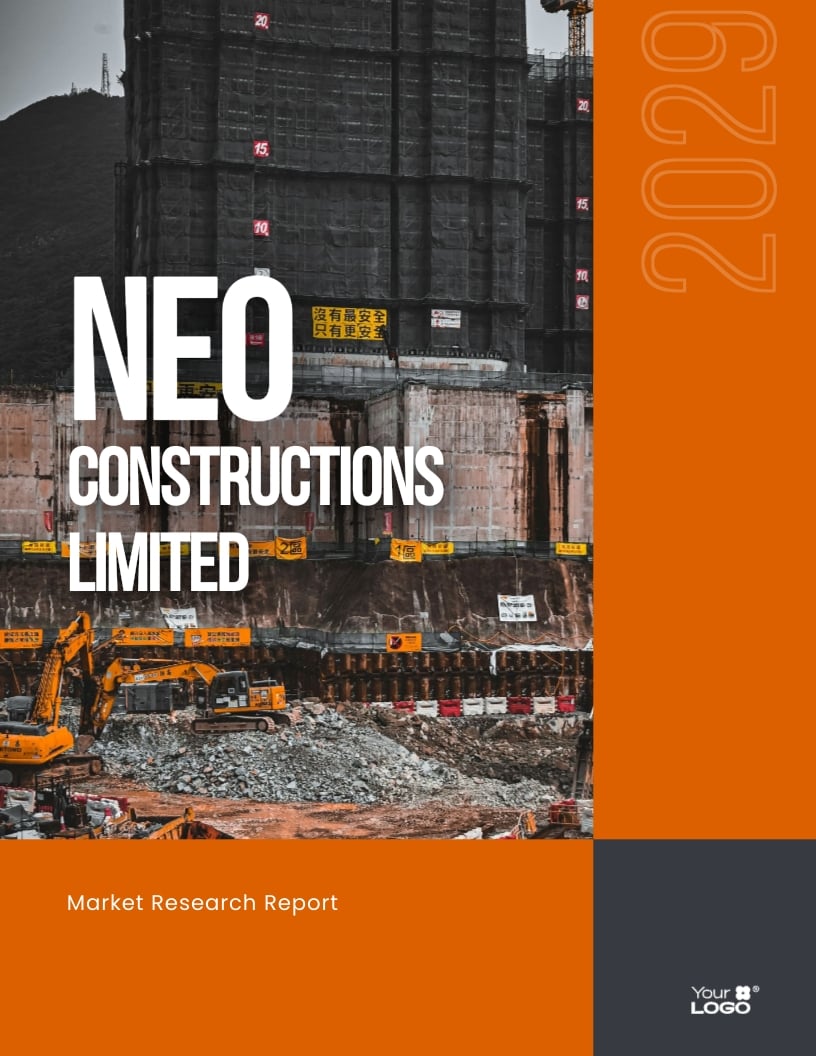 Construction Market Research Report Template