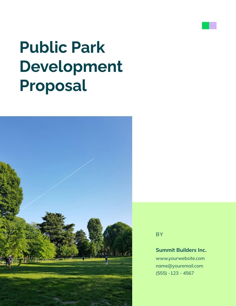 Construction Work Proposal Template