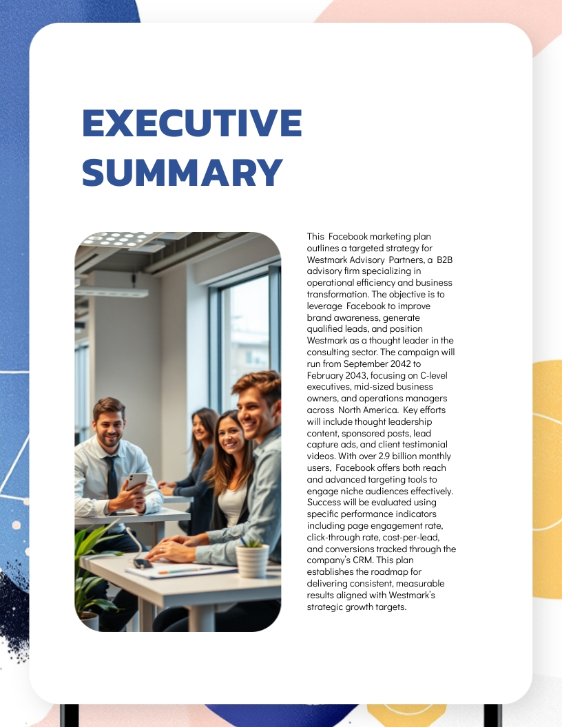 Consulting Firm Marketing Strategies Template - Slide 3 Consulting Firm Marketing Strategies Template - Slide 3