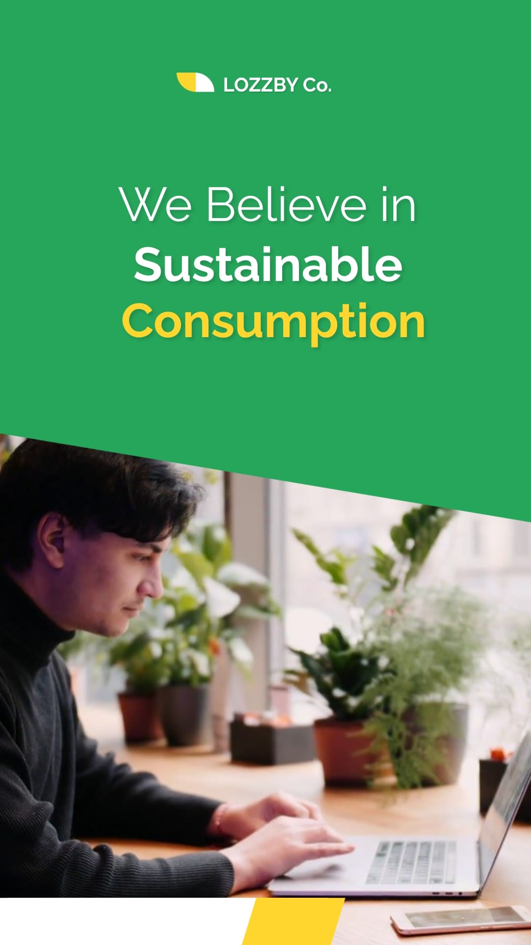 Consumer Goods Recruitment Video Vertical Template