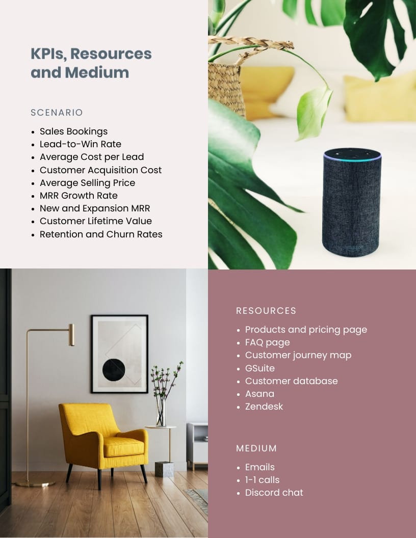 Consumer Sales Playbook Template | Visme