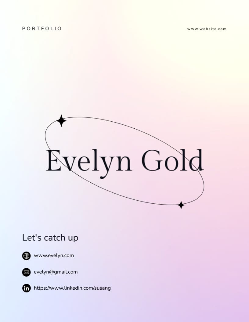 Content Creation Portfolio Template - Slide 6 Content Creation Portfolio Template - Slide 6