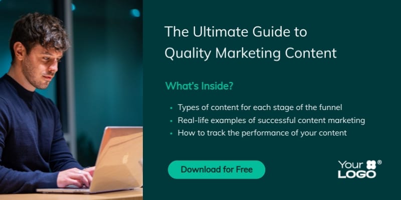 Content Marketing Ebook Blog Graphic Template