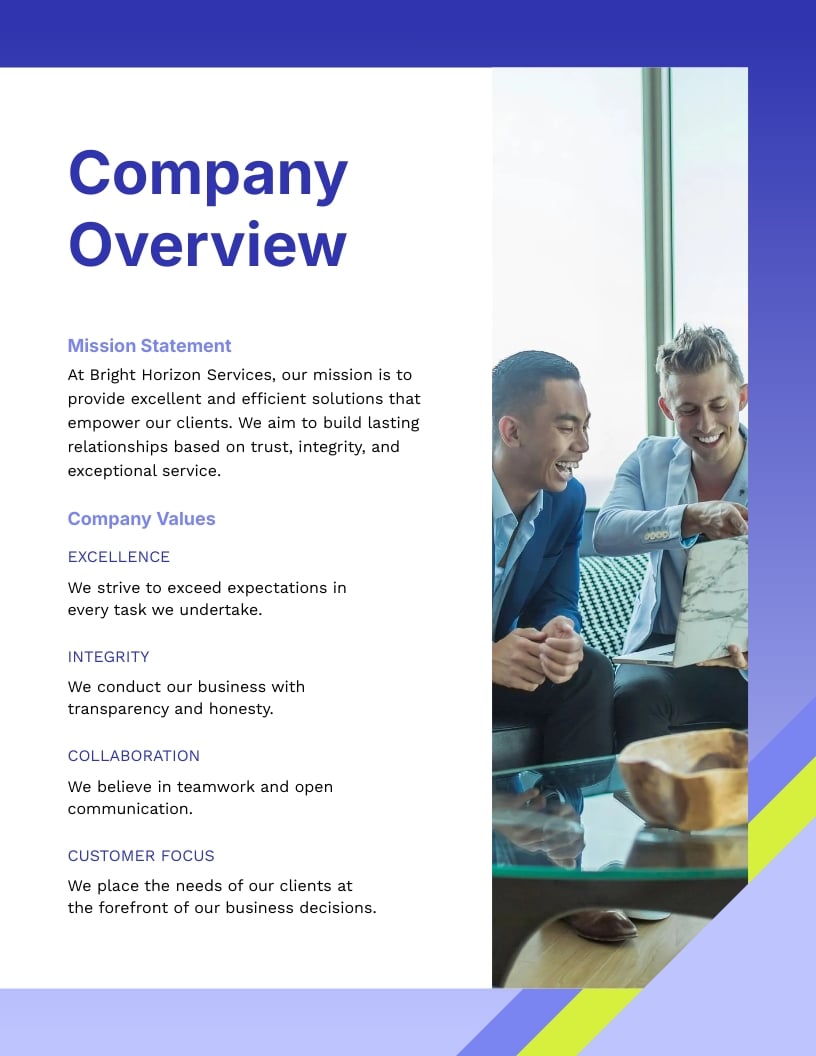 Corporate Employee Handbook Template - Slide 3 Corporate Employee Handbook Template - Slide 3