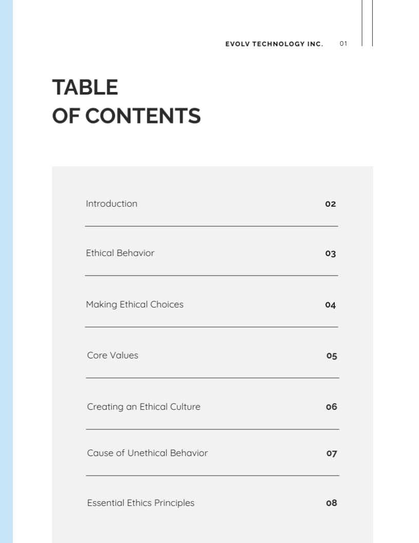 Corporate Ethics Training Manual Template - Slide 2 Corporate Ethics Training Manual Template - Slide 2