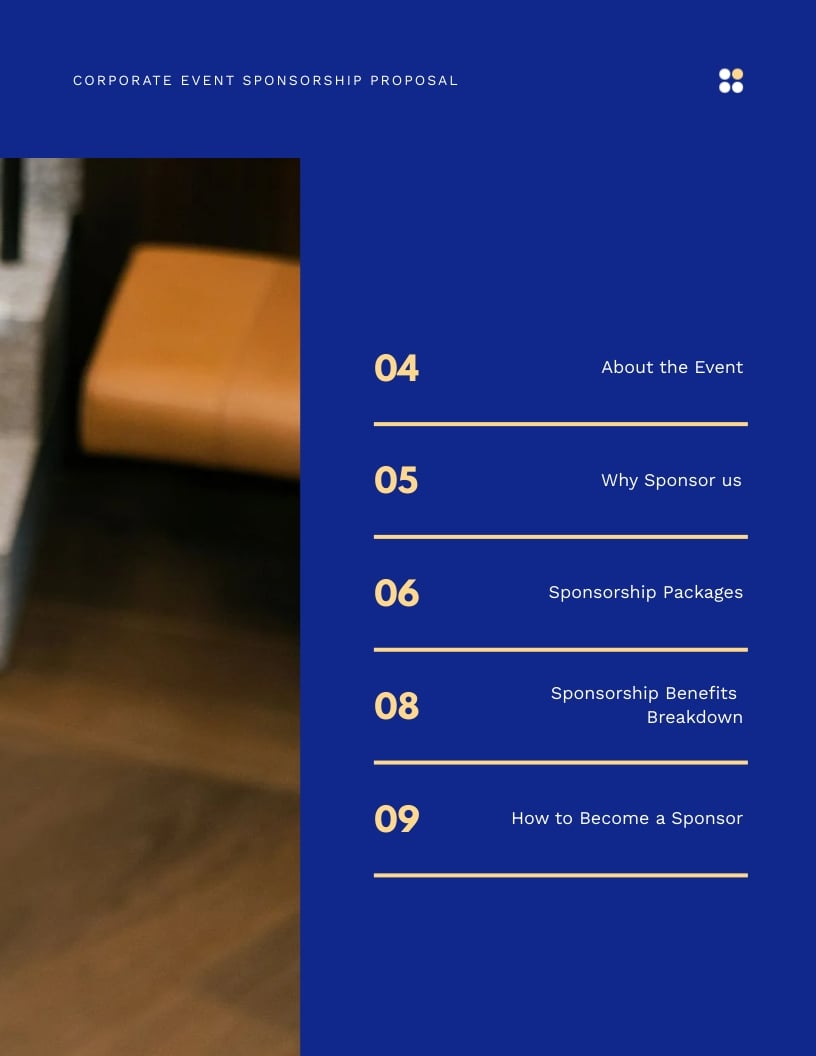 Corporate Event Sponsorship Proposal Template | Visme